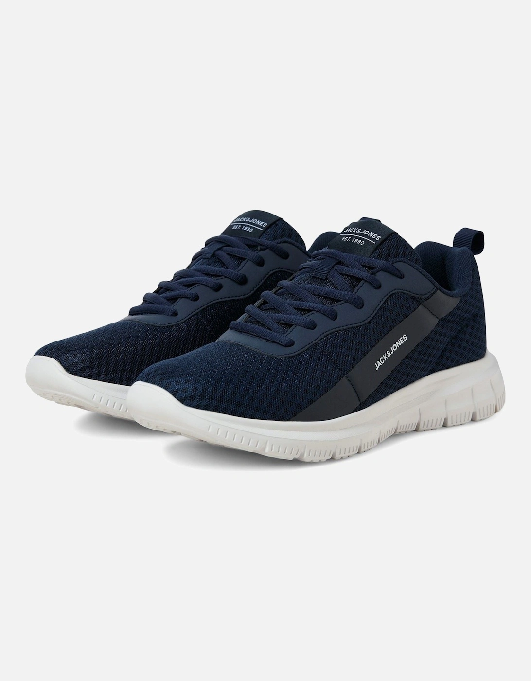 Taylor Mesh Polyurethane Men's Navy Blazer Trainers, 5 of 4