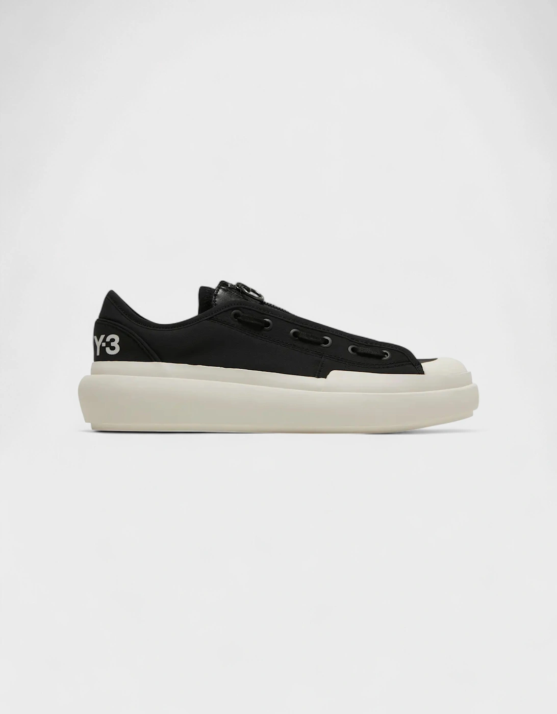 Y-3 Ajatu Court Low Black White, 6 of 5