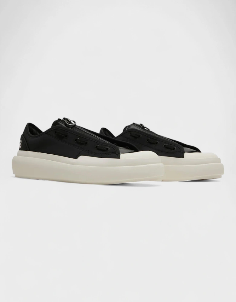 Y-3 Ajatu Court Low Black White