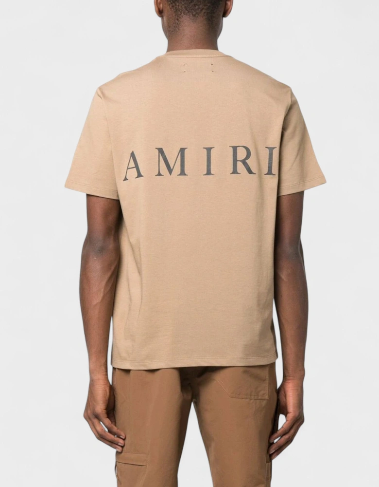 MA Core Logo T Shirt Tan Brown