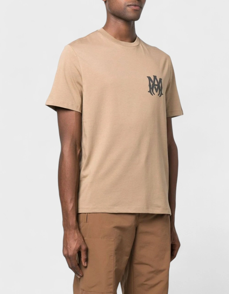 MA Core Logo T Shirt Tan Brown