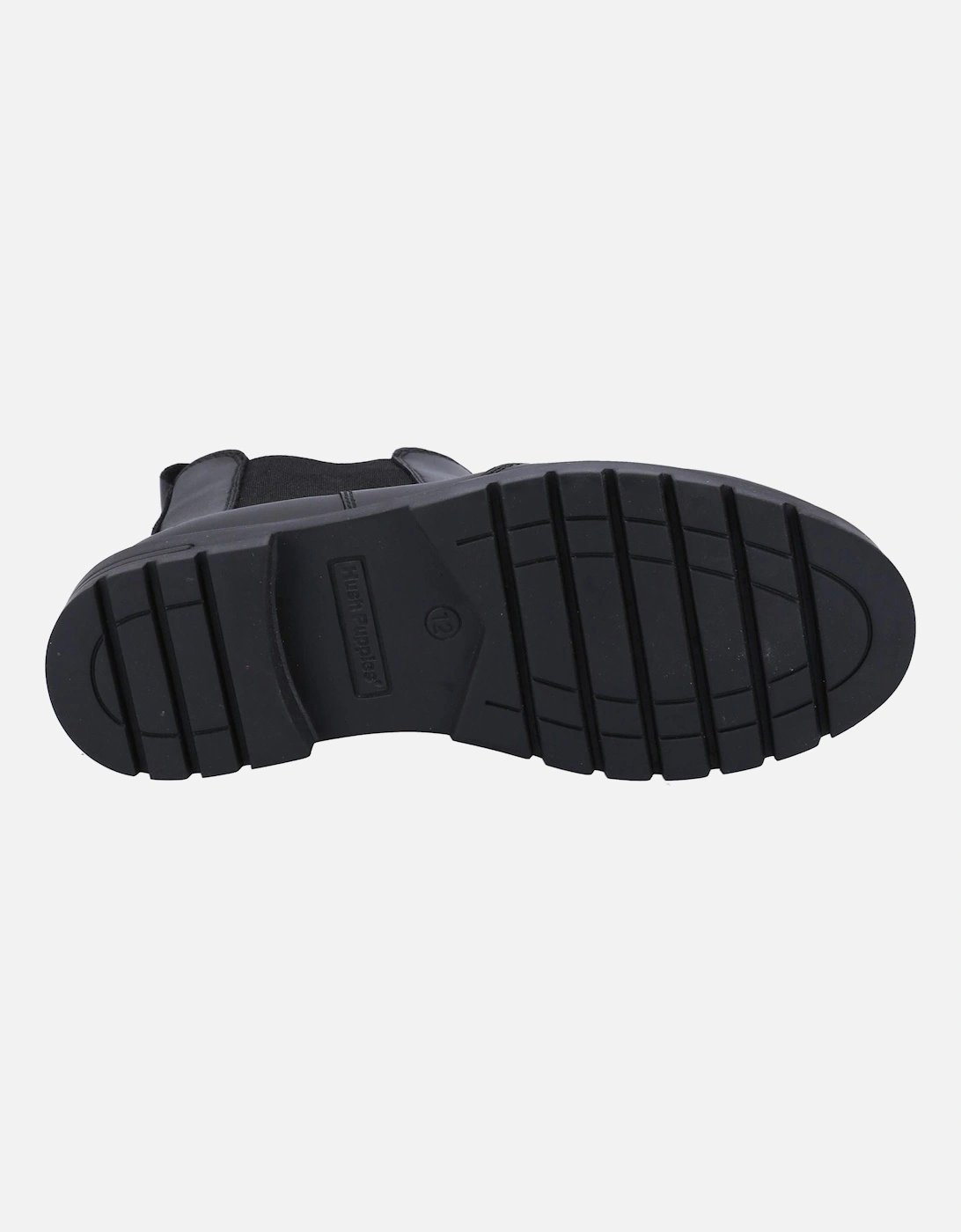 Laura JNR Leather Girls's Black Boots
