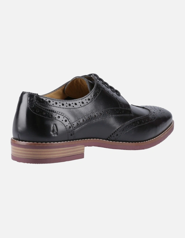 Mack Leather Men's Black Brogues Shoes