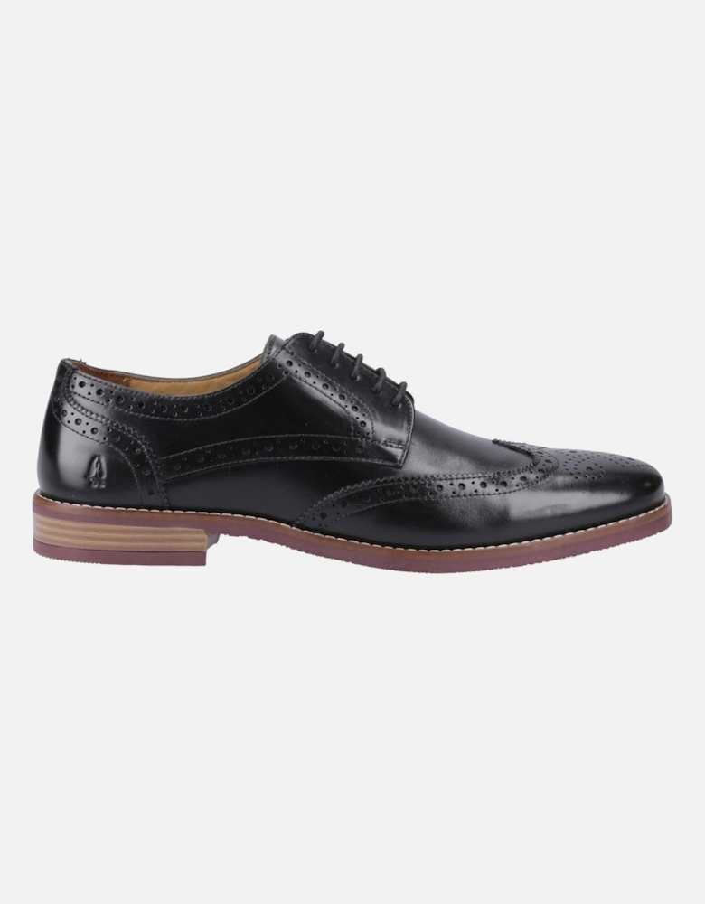 Mack Leather Men's Black Brogues Shoes