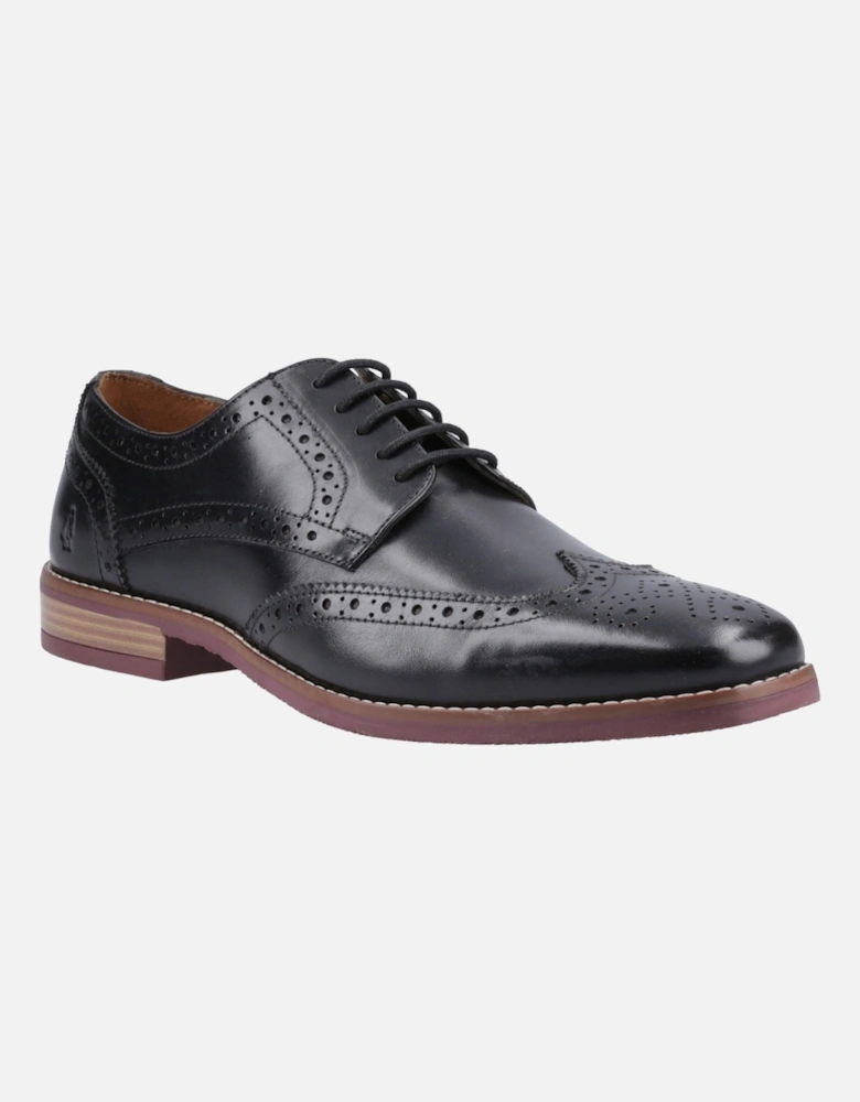 Mack Leather Men's Black Brogues Shoes