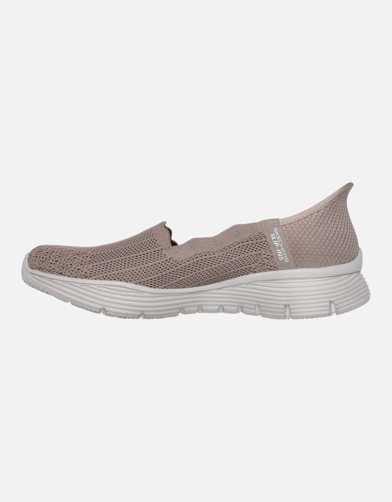 Seager Believe It Textile Women's Dark Taupe Trainers