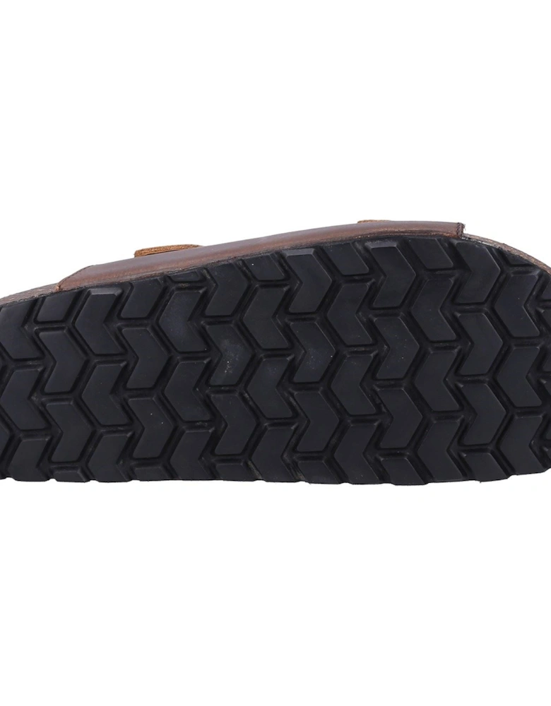 Nash Slider Leather Men's Brown Sandals
