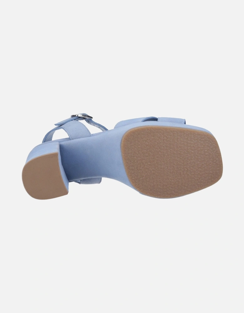 Ophelia Suede Women's Blue Sandals