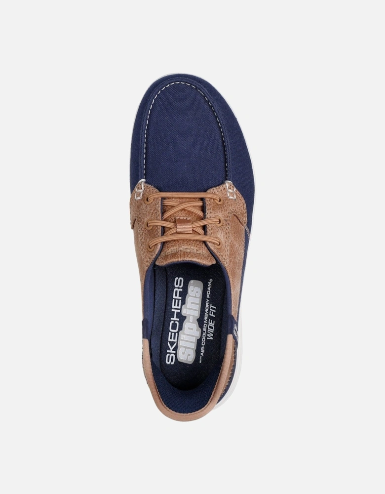 Palmilla Textile Women's Navy Boat Shoes