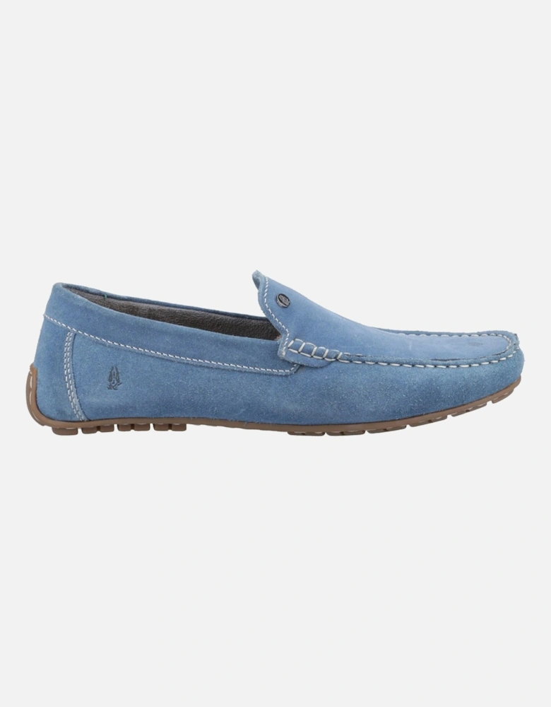 Ralph Suede Leather Men's Blue Loafers
