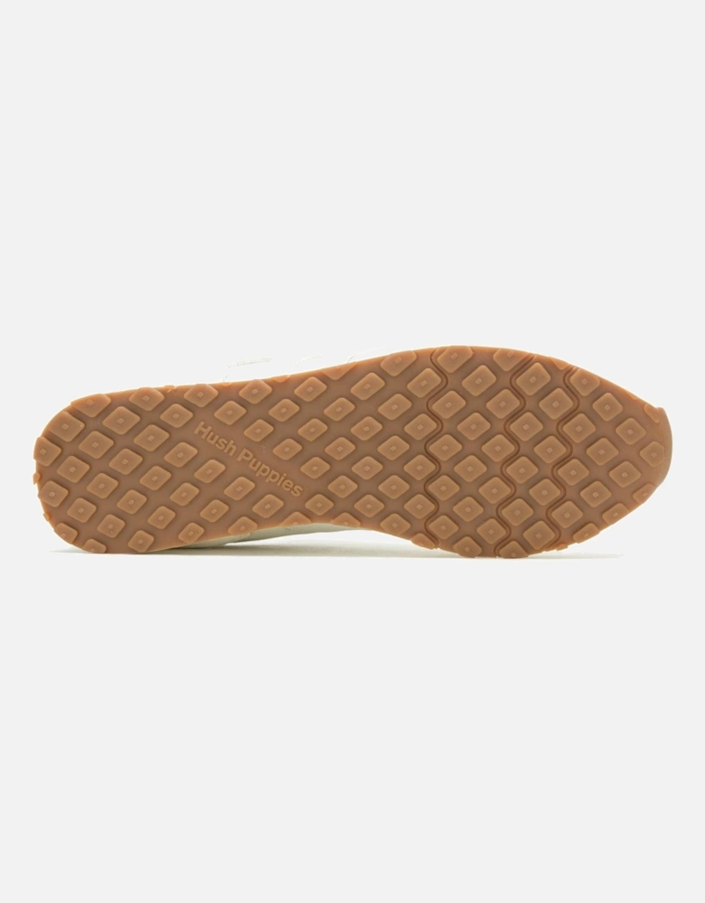 Seventy8 Leather Women's Cream Trainers