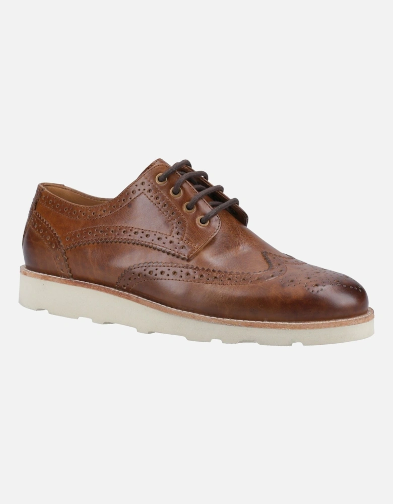 Kendrick Leather Men's Tan Brogues Shoes