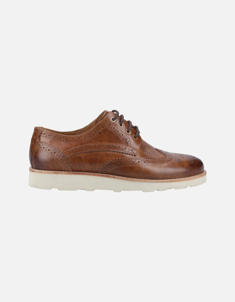 Kendrick Leather Men's Tan Brogues Shoes