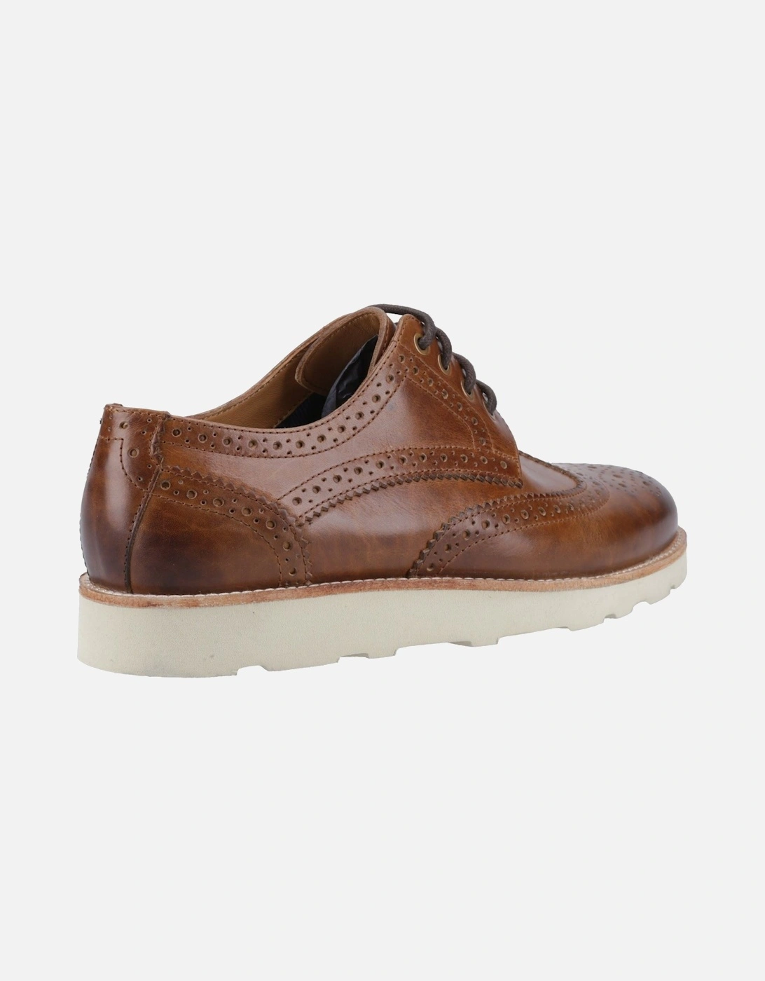 Kendrick Leather Men's Tan Brogues Shoes