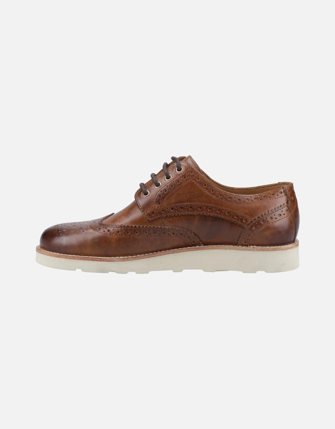 Kendrick Leather Men's Tan Brogues Shoes
