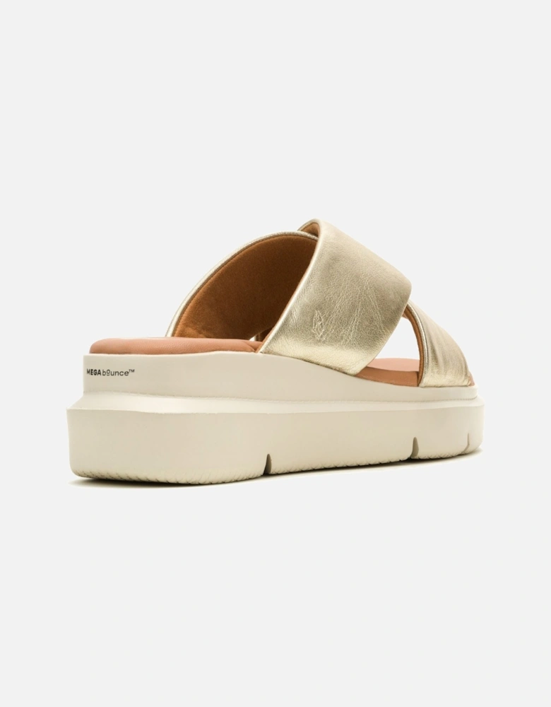 Uplift Leather Women's Champagne Sandals