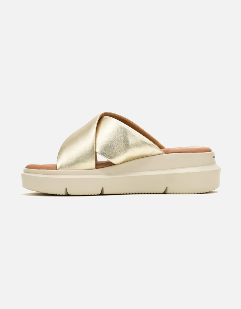 Uplift Leather Women's Champagne Sandals