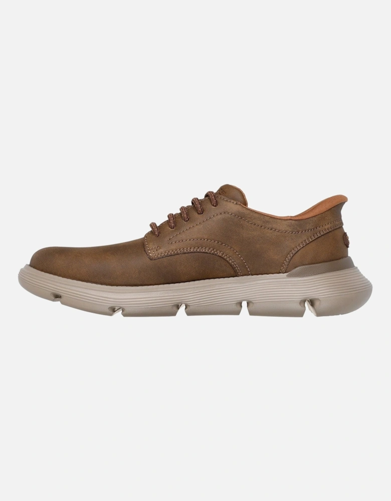 Garza Duran Leather Men's Taupe Trainers