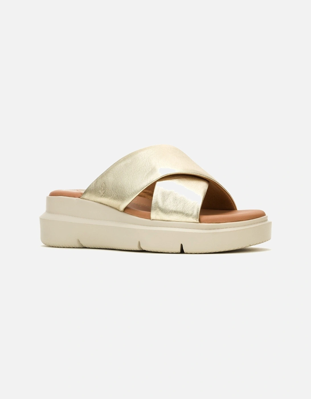 Uplift Leather Women's Champagne Sandals, 10 of 9