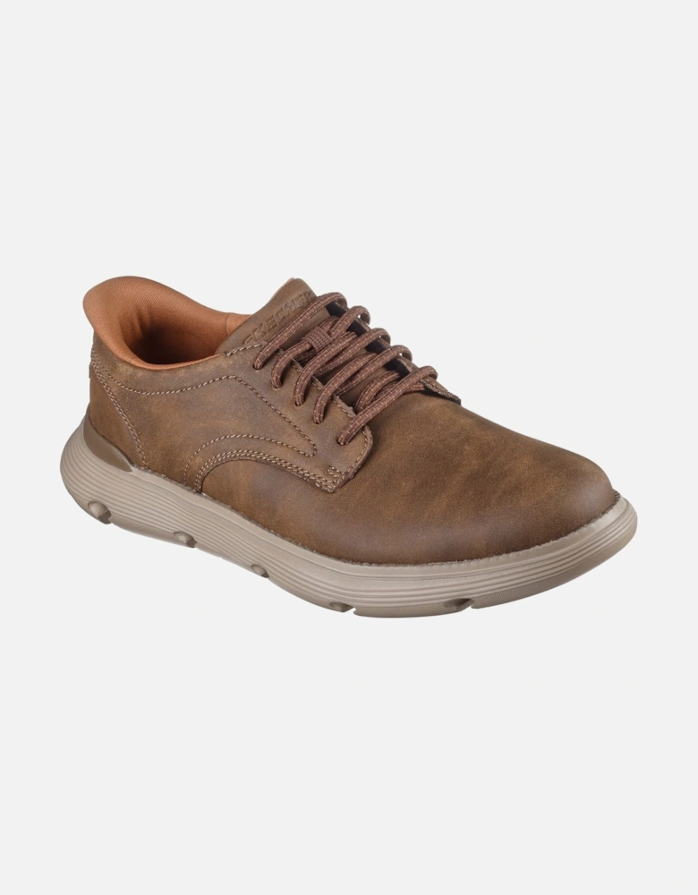Garza Duran Leather Men's Taupe Trainers