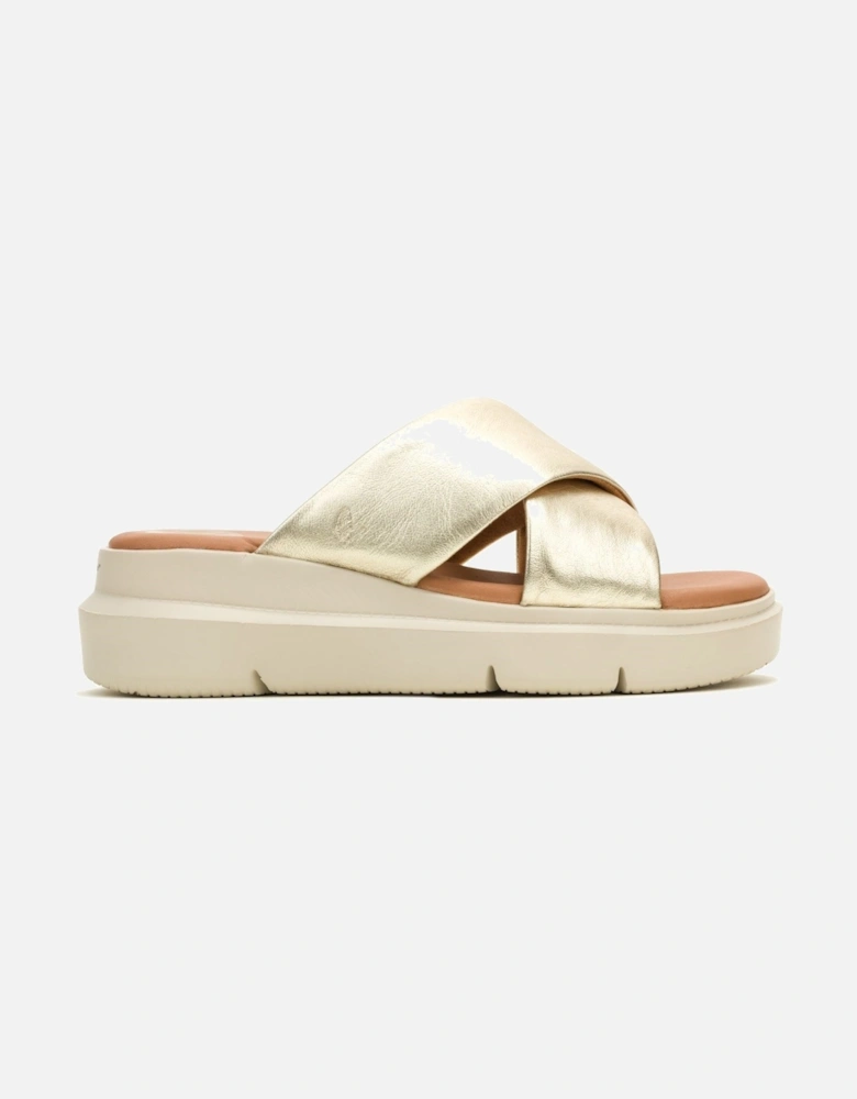 Uplift Leather Women's Champagne Sandals