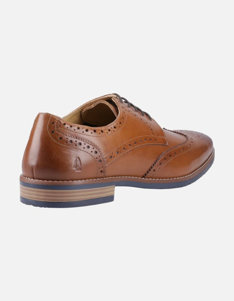 Mack Leather Men's Tan Brogues Shoes