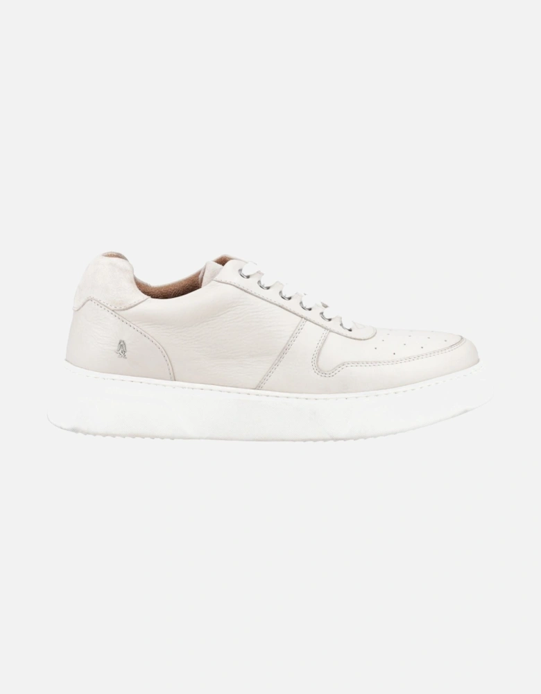 Wyatt Leather Men's Taupe Trainers