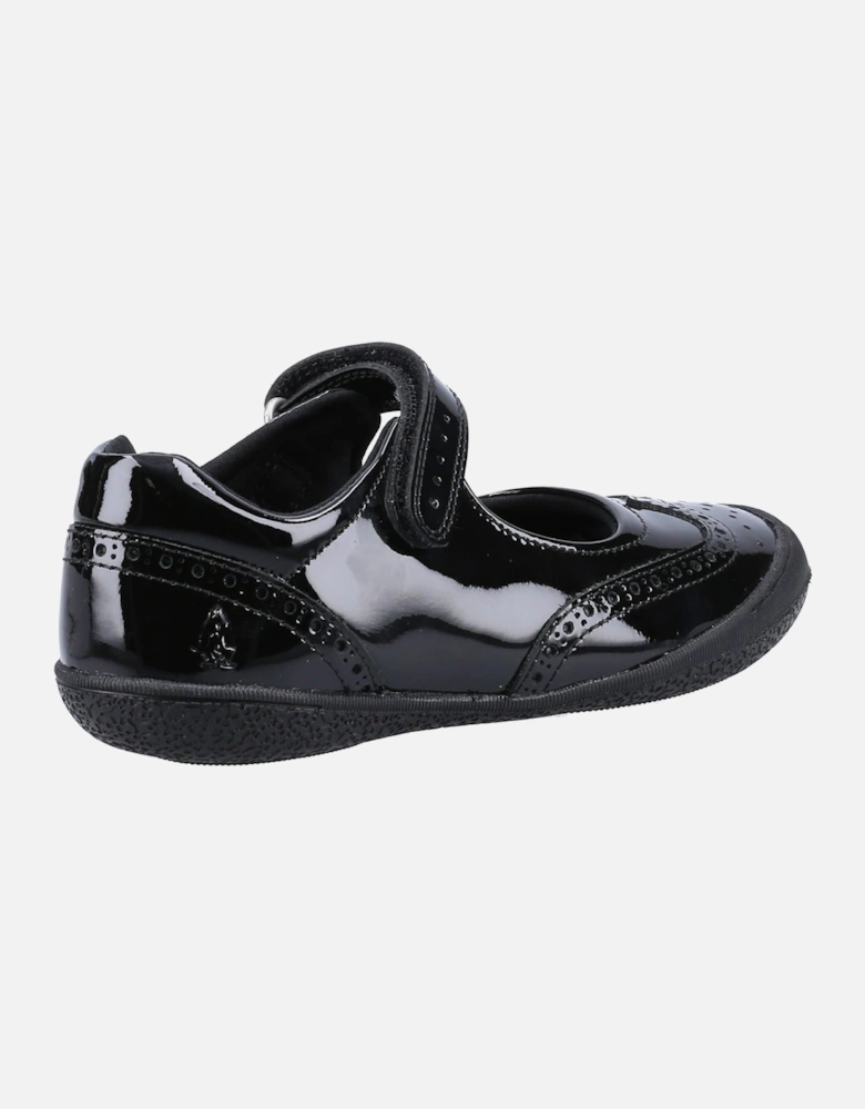 RINA SHOE PATENT JNR Leather Girls's Black Shoes