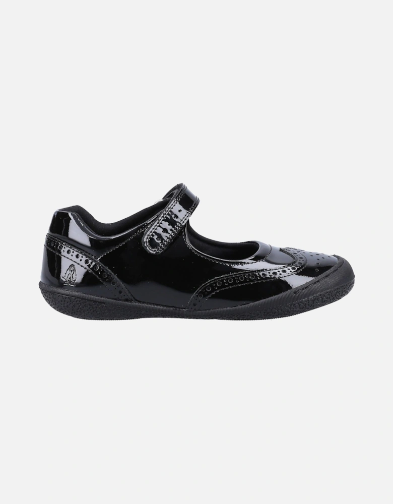 RINA SHOE PATENT JNR Leather Girls's Black Shoes