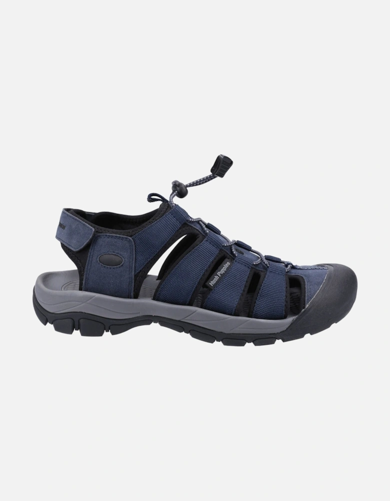 Peru Polyurethane/Webbing Men's Navy Sandals