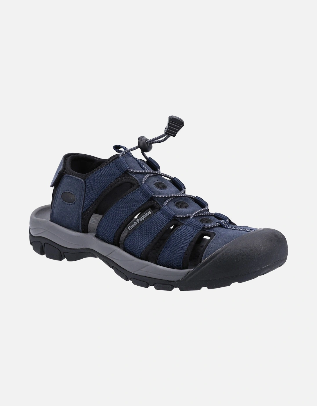 Hush Puppies Men's Hush Puppies Peru Polyurethane/Webbing Men's Navy Sandals