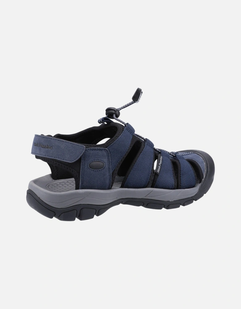 Peru Polyurethane/Webbing Men's Navy Sandals