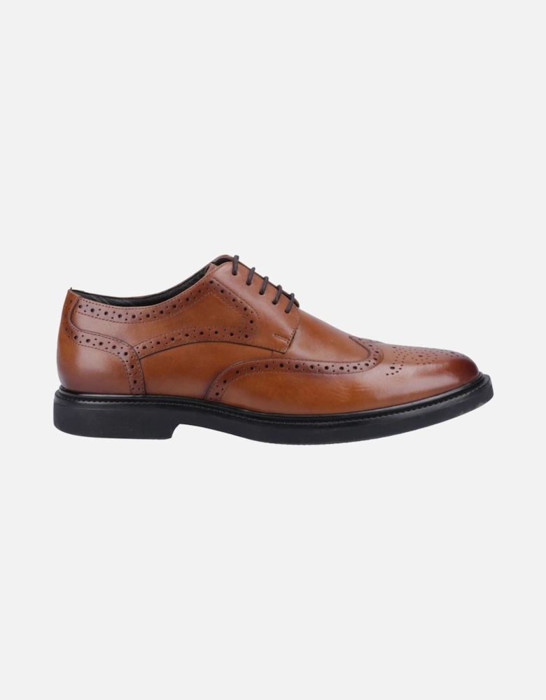 Kingston Leather Men's Tan Brogues Shoes