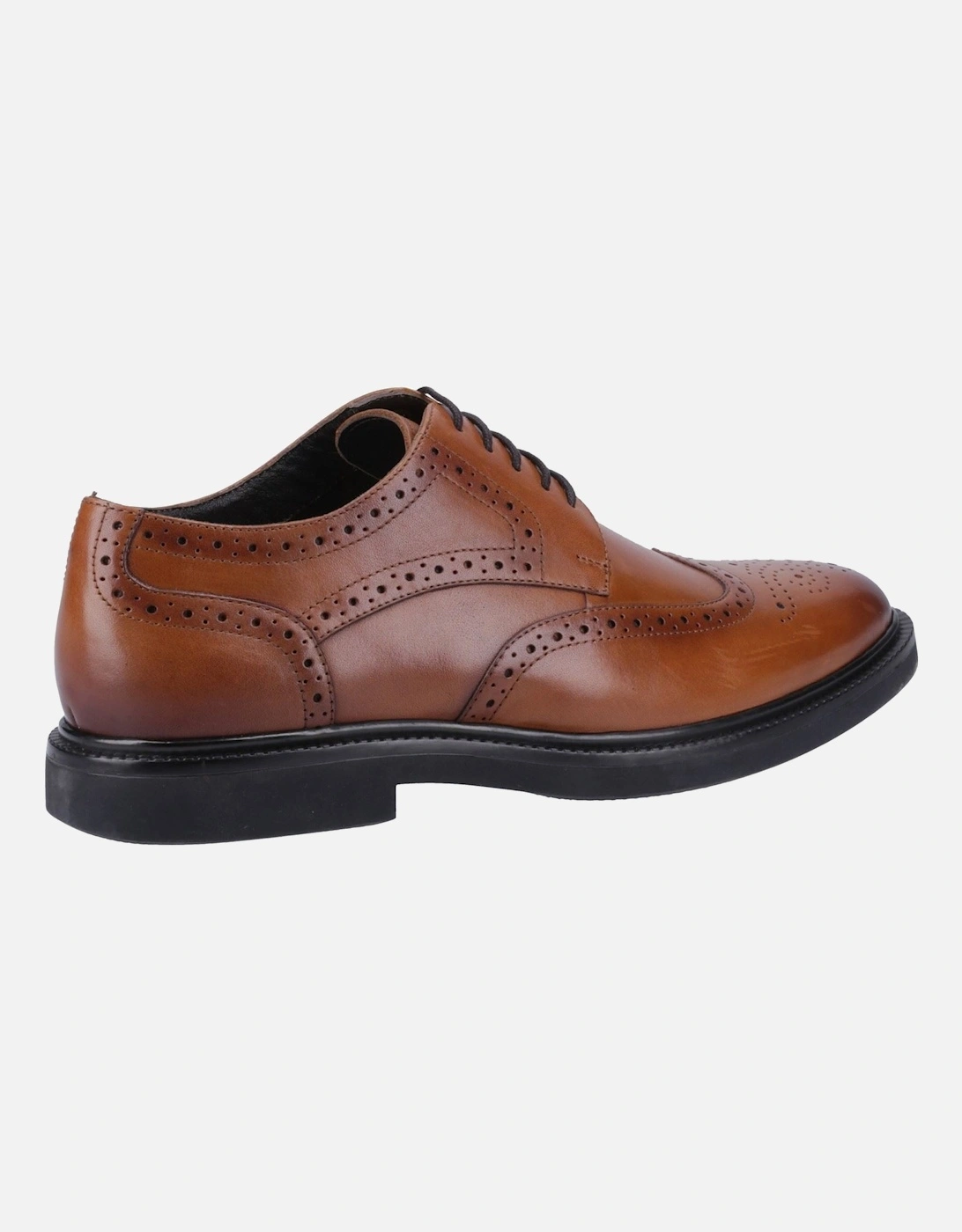 Kingston Leather Men's Tan Brogues Shoes