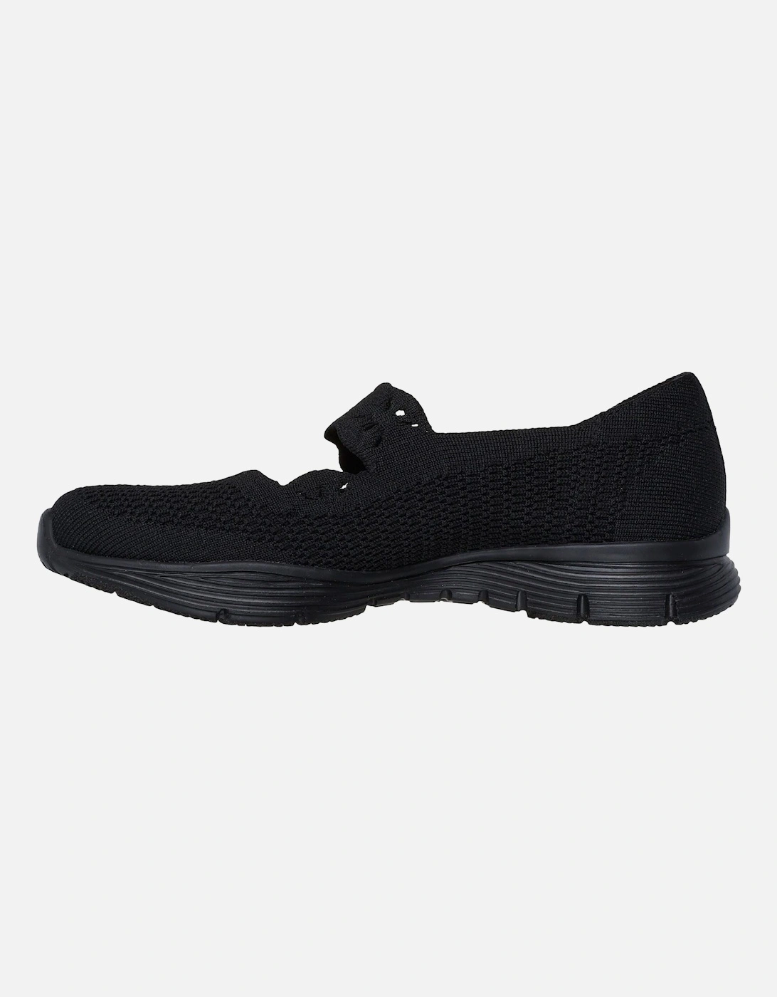 Seager Cute N' Coy Textile Women's Black Trainers