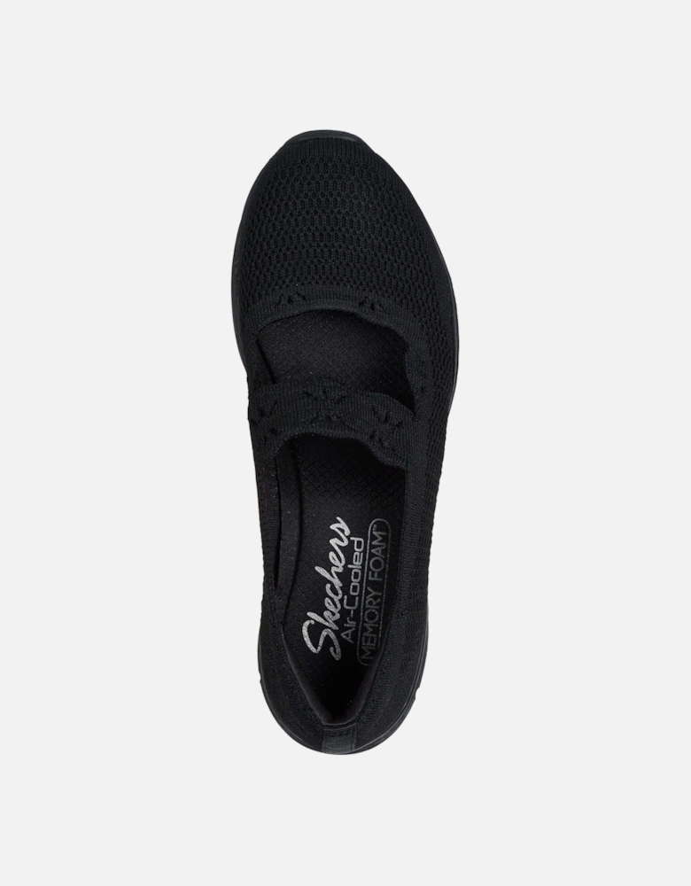 Seager Cute N' Coy Textile Women's Black Trainers