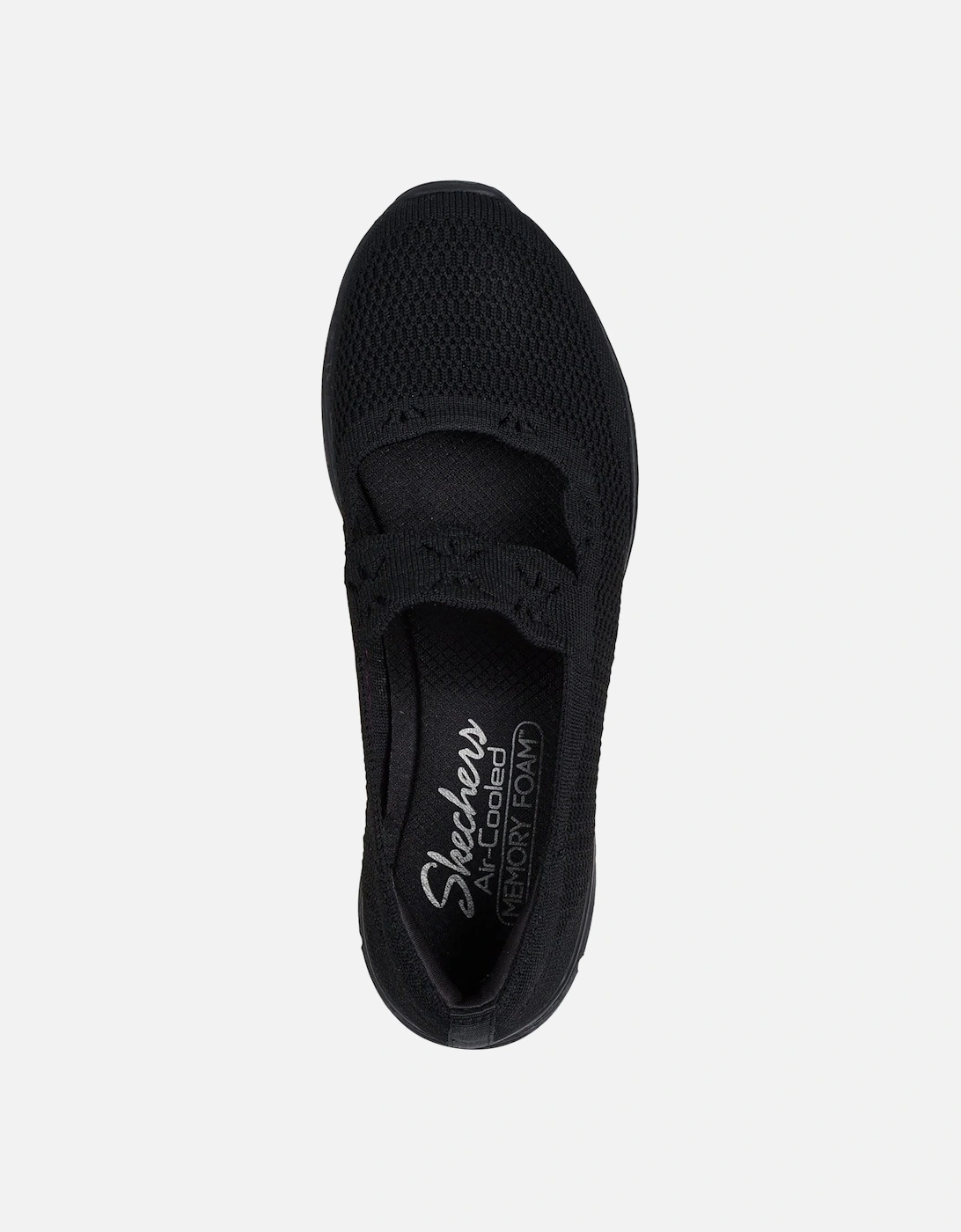 Seager Cute N' Coy Textile Women's Black Trainers