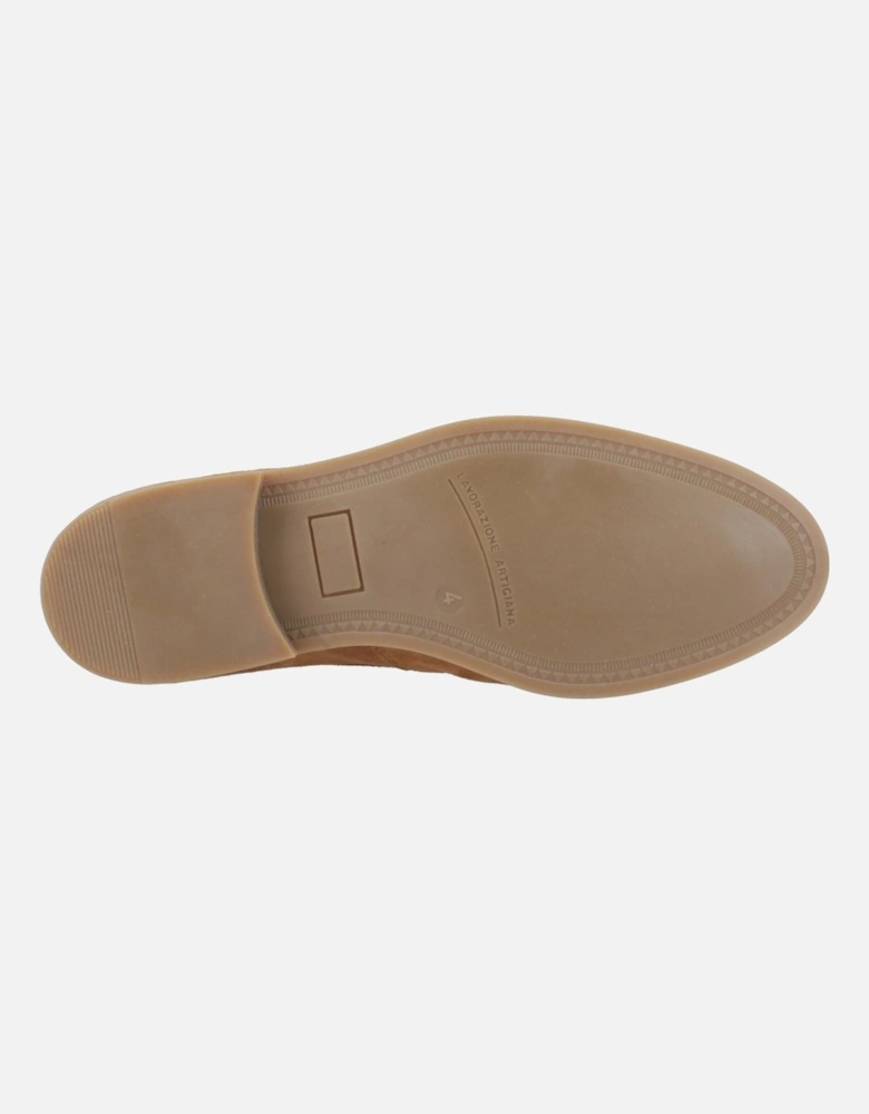 Natasha Leather Women's Tan Loafers