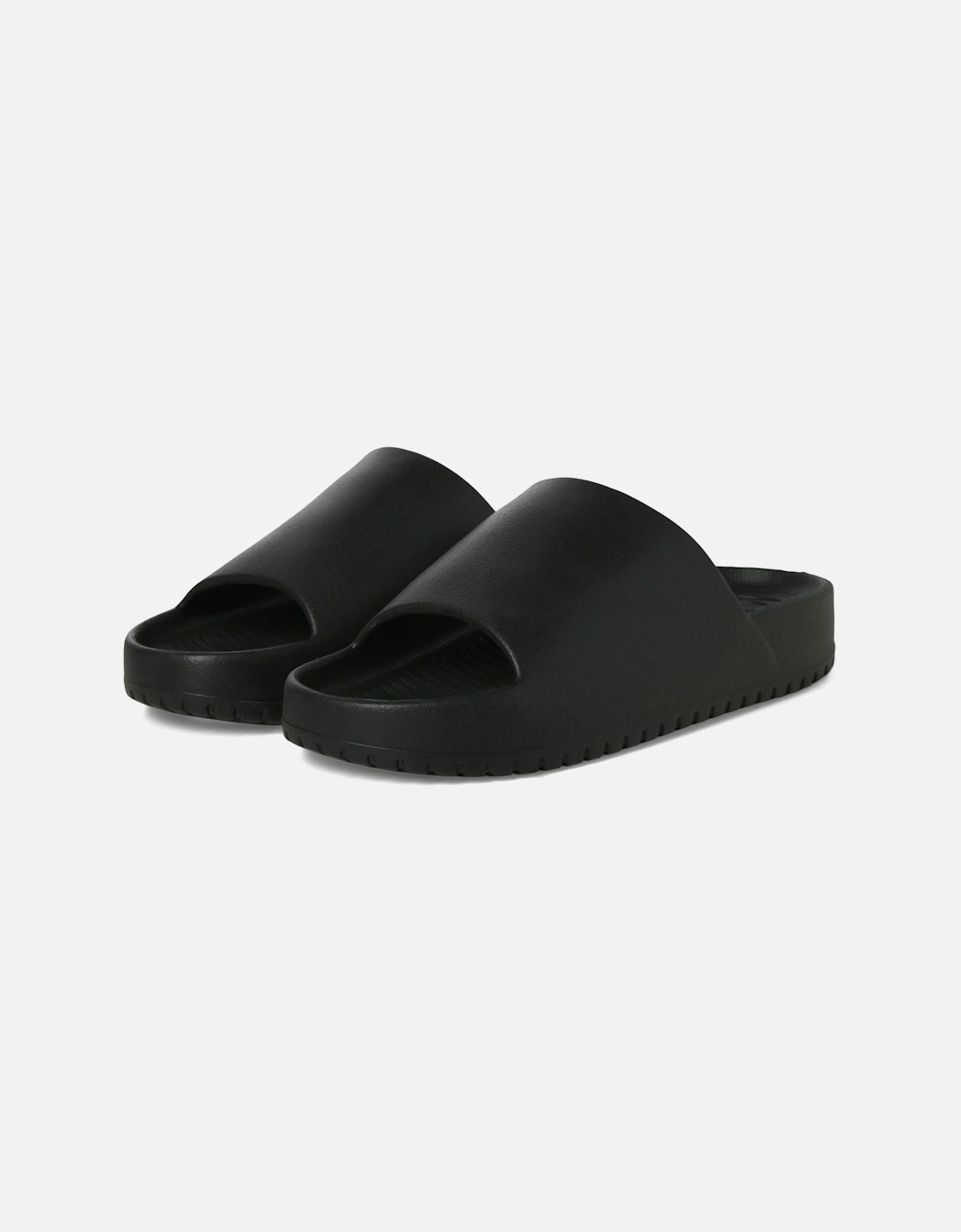 Ripple Moulded EVA Men's Anthracite Slides, 8 of 7