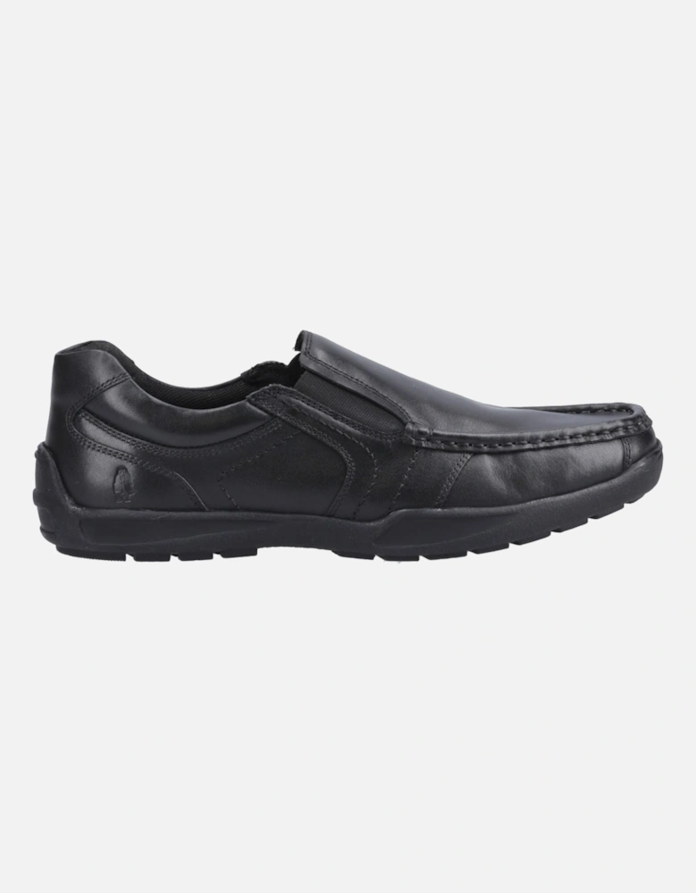 Morgan Leather Boys's Black Loafers