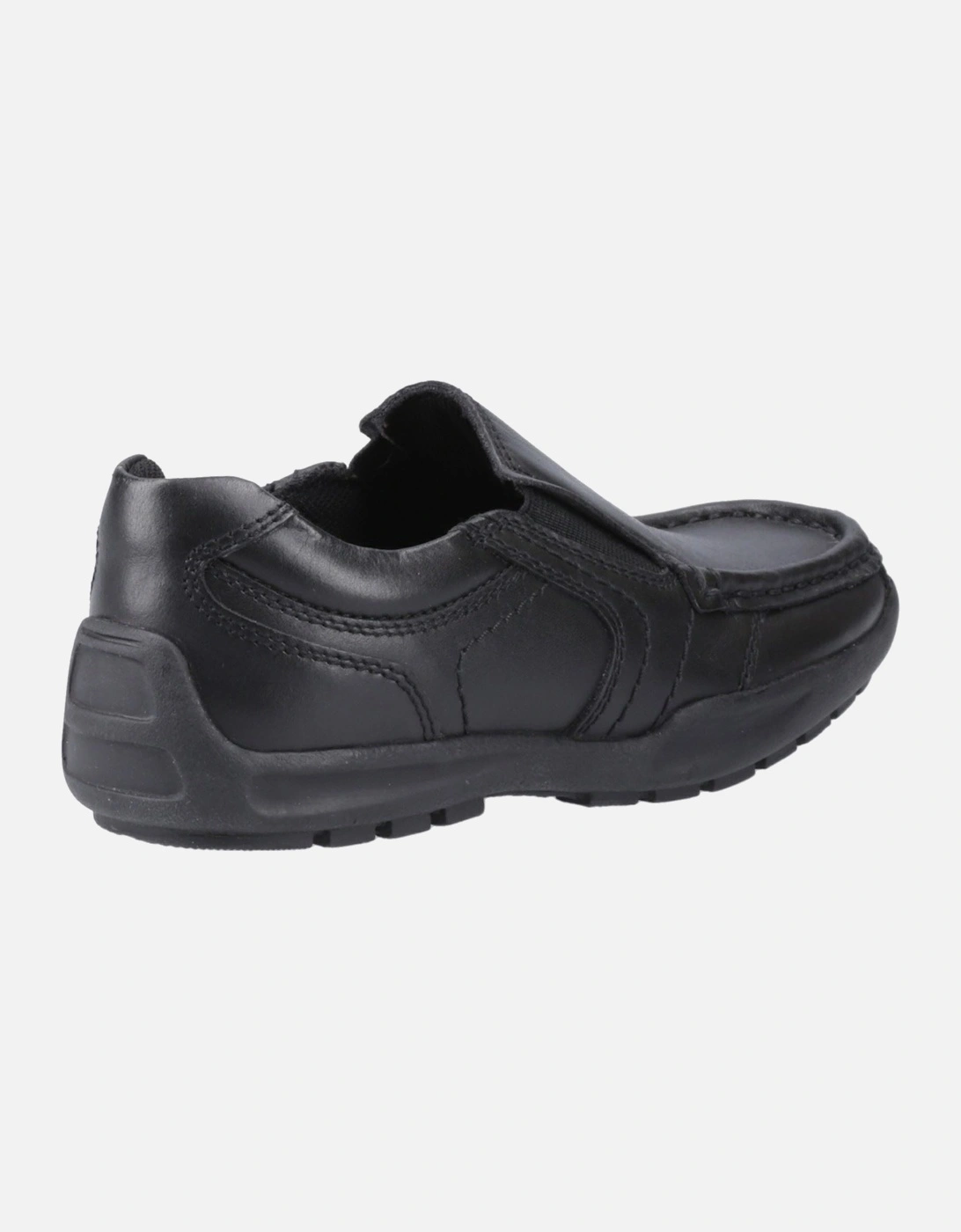 Morgan Leather Boys's Black Loafers