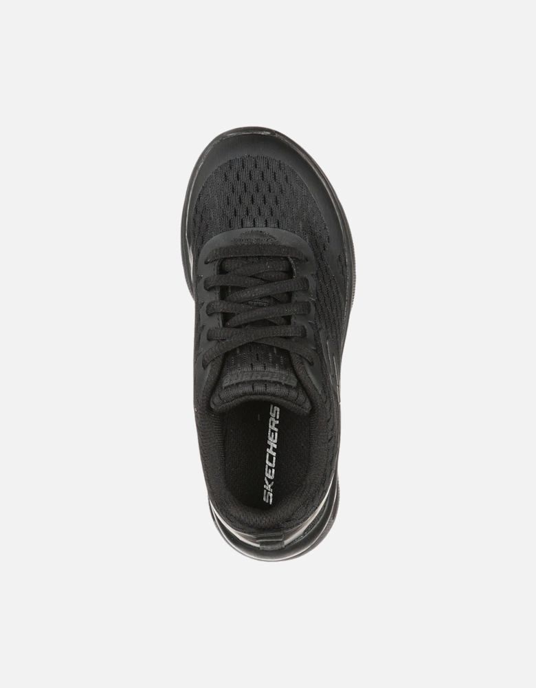 Microspec Max Polyester Boys's Black Textile & Trim Trainers