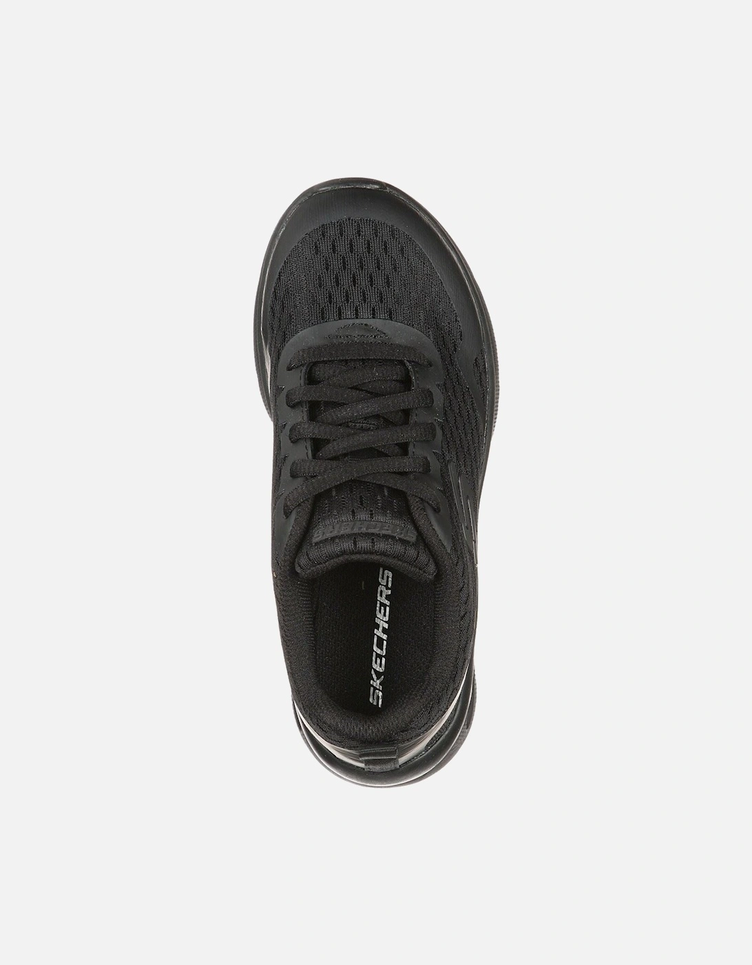Microspec Max Polyester Boys's Black Textile & Trim Trainers
