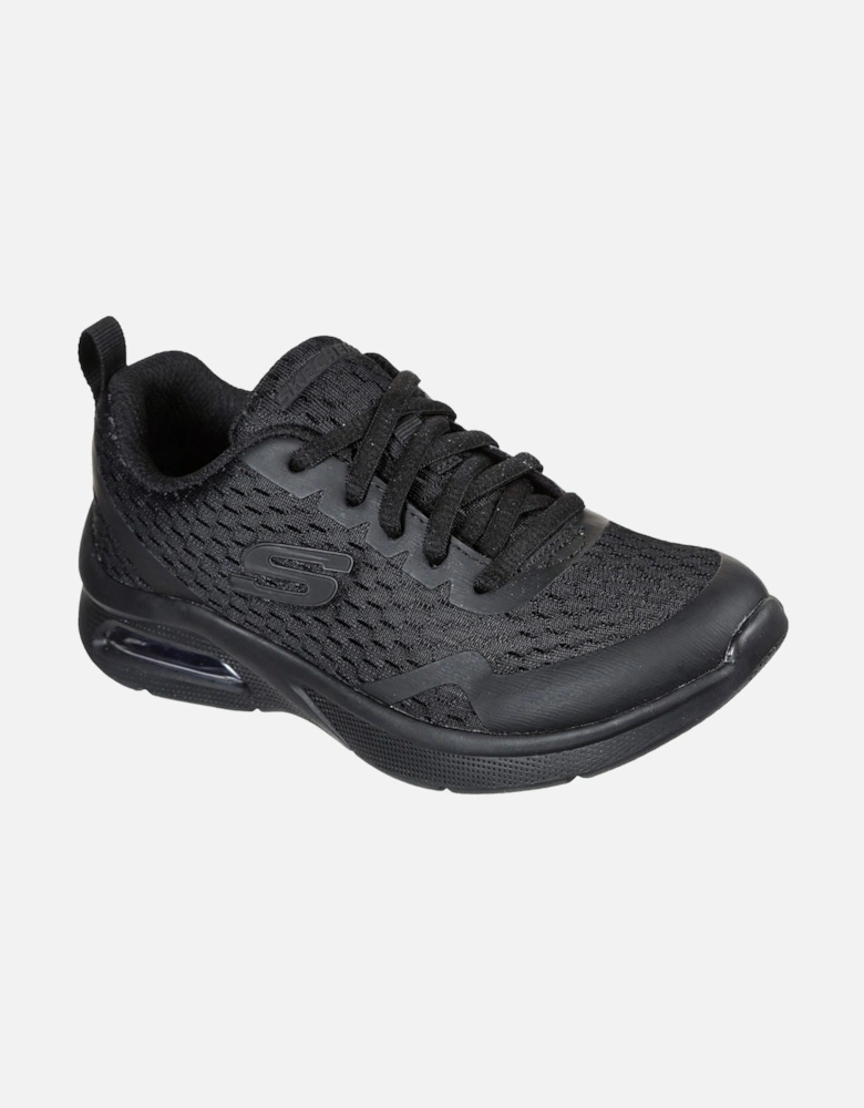 Microspec Max Polyester Boys's Black Textile & Trim Trainers