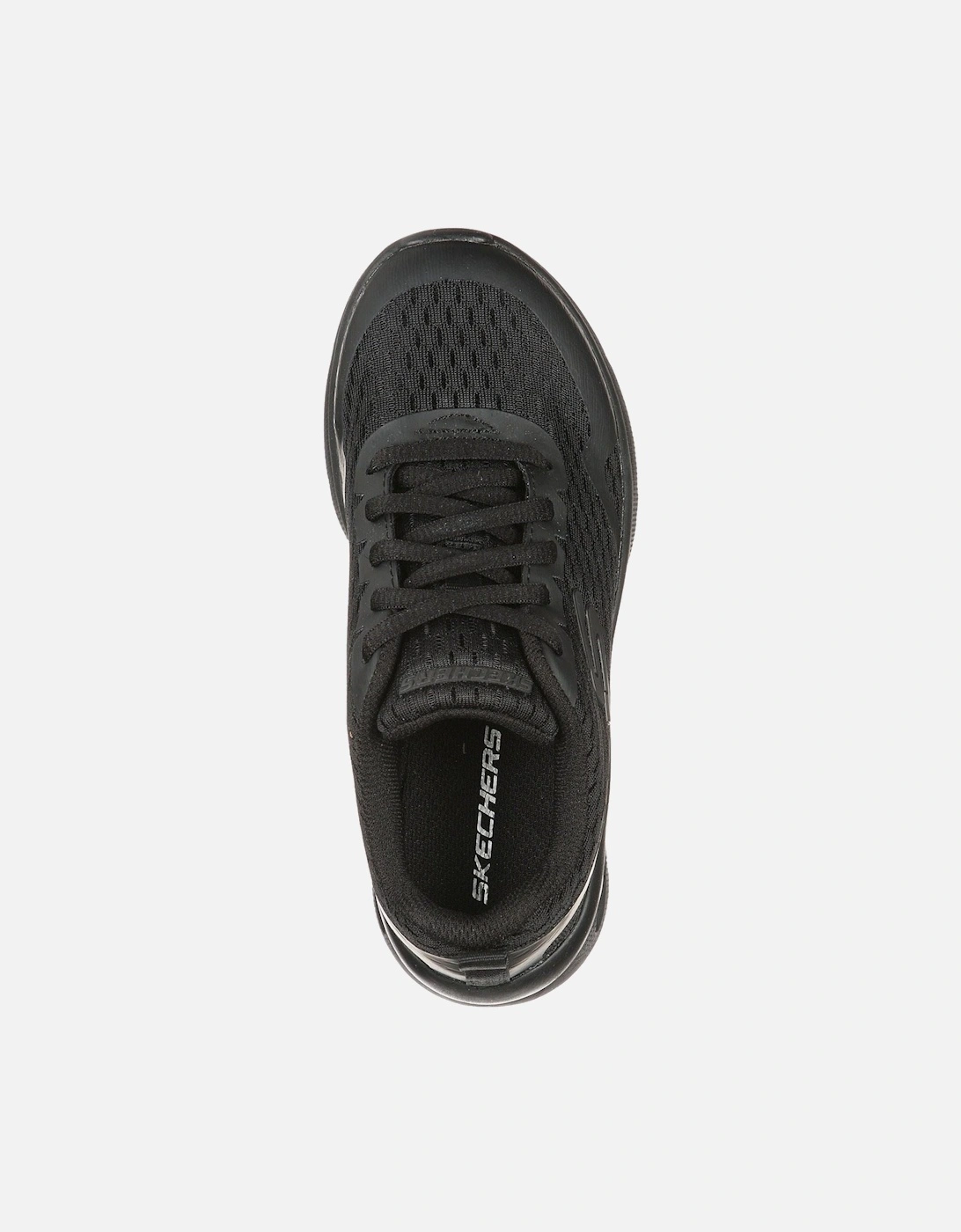 Microspec Max Polyester Boys's Black Textile & Trim Trainers