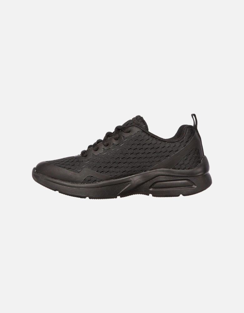Microspec Max Polyester Boys's Black Textile & Trim Trainers