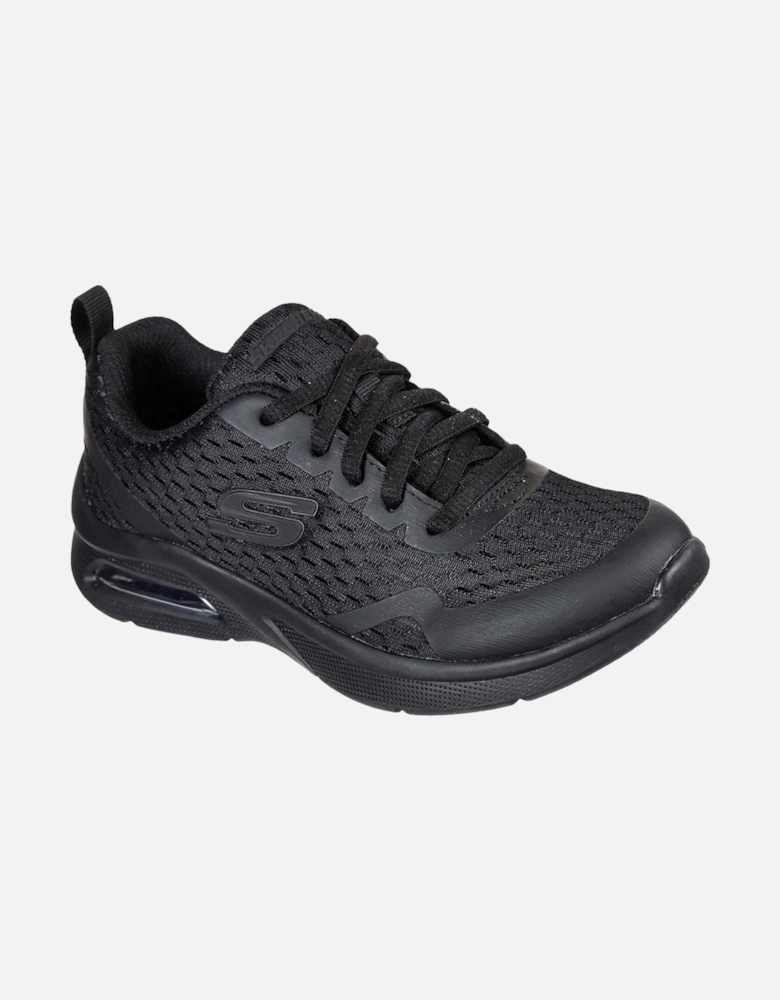 Microspec Max Polyester Boys's Black Textile & Trim Trainers