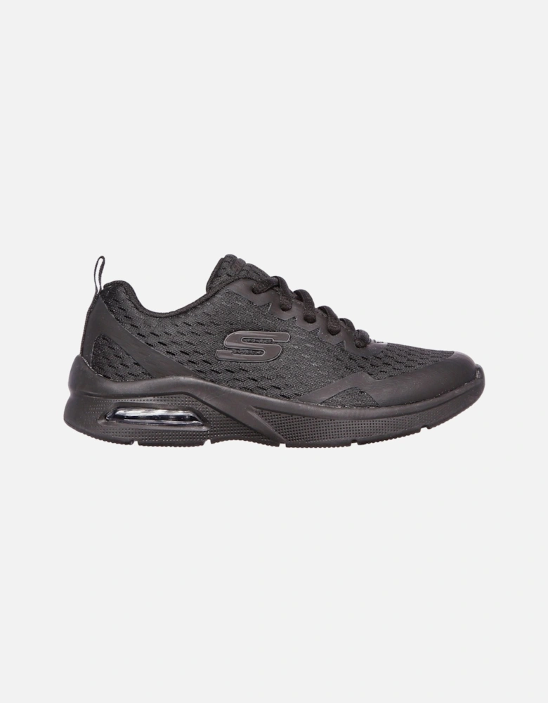 Microspec Max Polyester Boys's Black Textile & Trim Trainers
