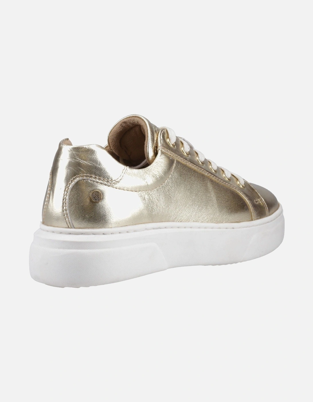 Kathryn Leather Women's Gold Trainers