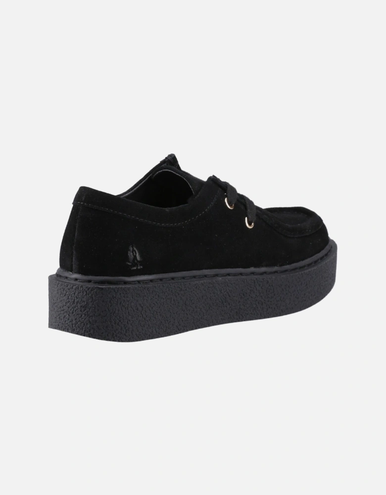 Bridie Suede Leather Women's Black Moccasins Shoes